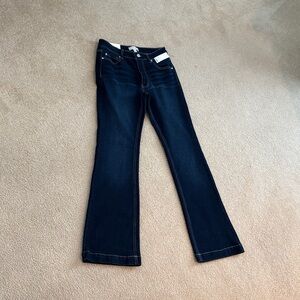 NEW Francesca's 27 Harper Heritage mid rise boot Women's Jeans